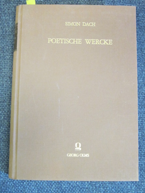 Image for Poetische Wercke.