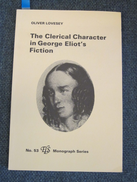 Image for The Clerical Character in George Eliot's Fiction