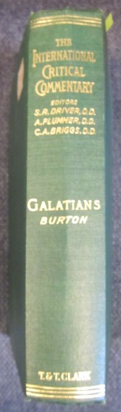Image for A Critical And Exigetical Commentary on the Epistle to the Galatians