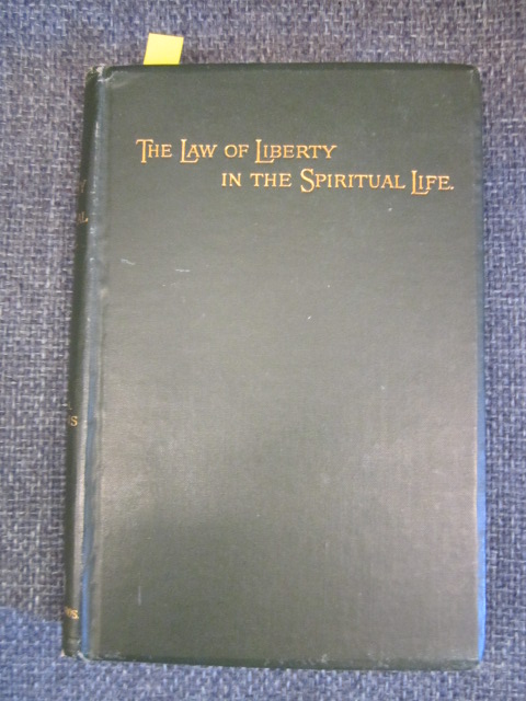Image for The Law of Liberty in the Spiritual Life