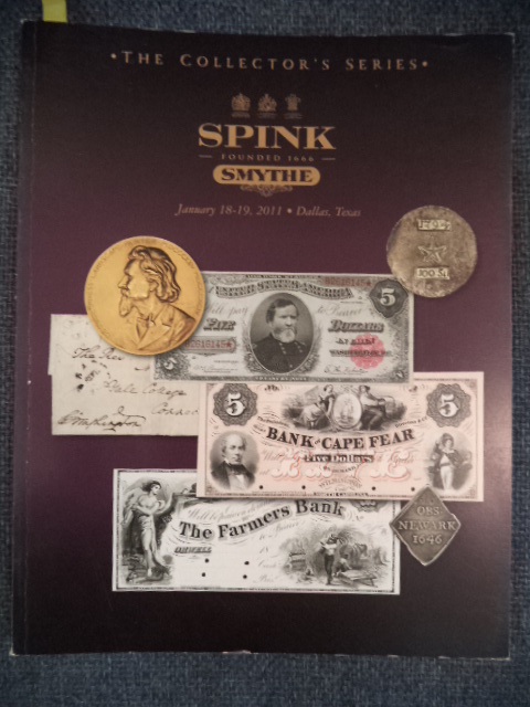 Image for Spink Smythe Auction Catalogue. The Collector's Series. Dallas, January 18-19, 2011
