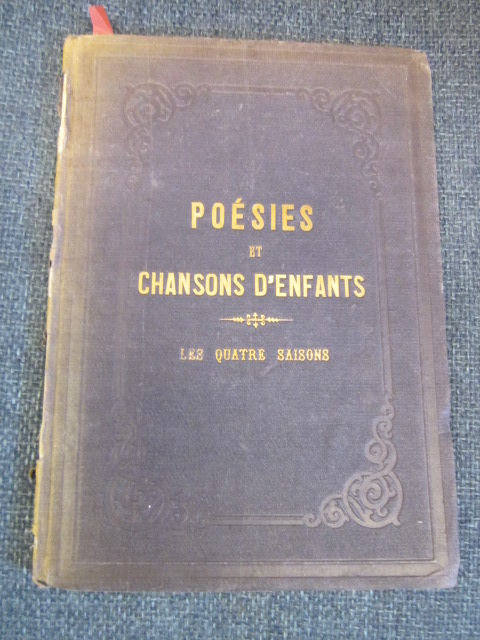Poesies et Chansons d'Enfants. Les Quatres Saisons. {Signed / signé} Image for Poesies et Chansons d'Enfants. Les Quatres Saisons. {Signed / signé}