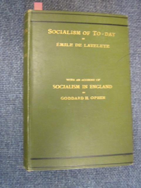 Image for The Socialism of To-day