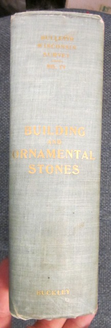 Image for On the Building and Ornamental Stones of Wisconsin