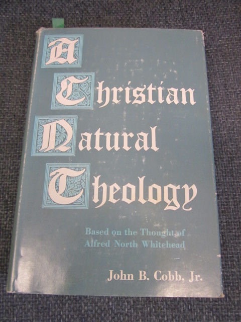 Image for A Christian Natural Theology Based on the Thought of Alfred North Whitehead