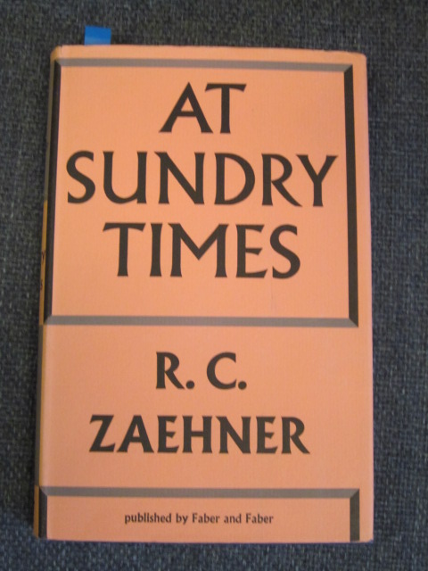 Image for At Sundry Times An Essay in the Comparison of Religions