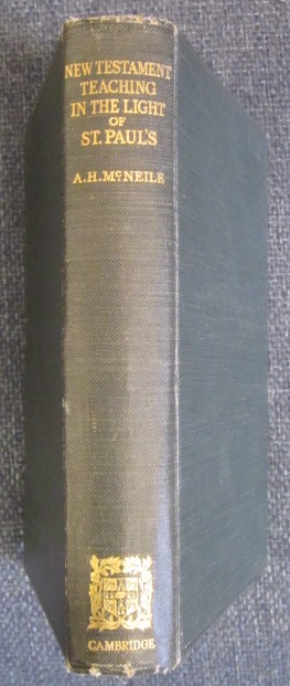 Image for New Testament Teaching in the Light of St. Paul's