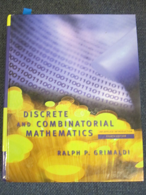 Image for Discrete and Combinatorial Mathematics : An Applied Introduction Fourth Edition 4th