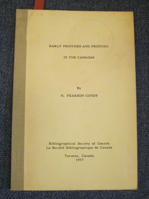 Image for Early Printers and Printing in the Canadas