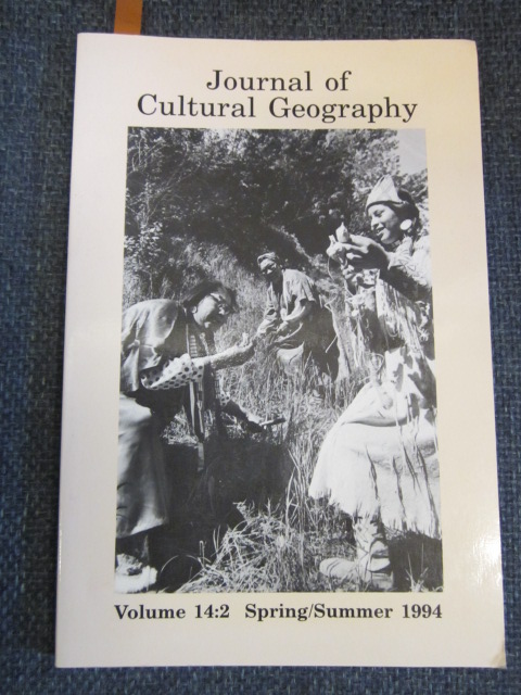 Image for Journal of Cultural Geography Volume 14, No. 2