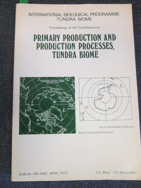 Image for International Biological Programme, Tundra Biome - Primary Production and Production Processes, Tundra Biome