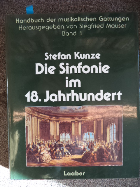 Image for Handbuch der Musikalischen Gattungen, band 1 - Die Sinfonie im 18. Jahrhundert
