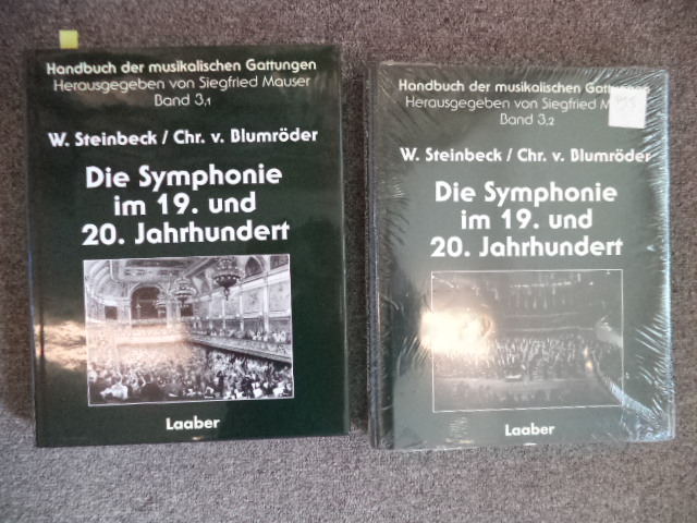Handbuch der Musikalischen Gattungen, band 3, 1&2 - Die Symphonie in 19. und 20. Jahrhundert Image for Handbuch der Musikalischen Gattungen, band 3, 1&2 - Die Symphonie in 19. und 20. Jahrhundert