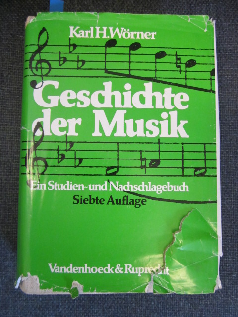 Image for Geschichte der Musik Ein Studien-und Nachschlagebuch. Siebte Auflage 7