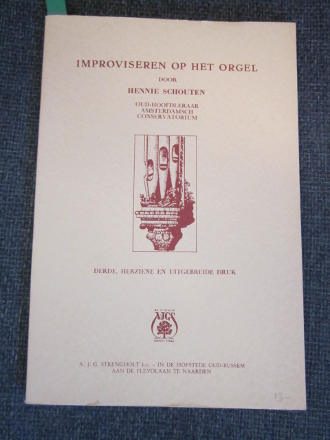 Image for Improviseren op het Orgel