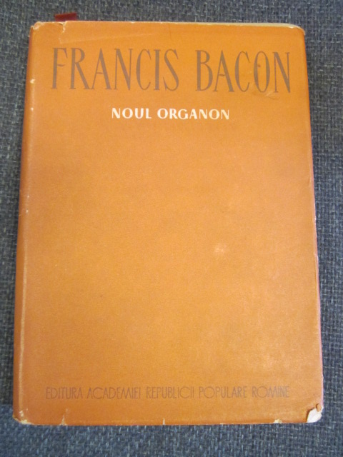 Image for Noul Organon [New Organon; Novum Organum] (Romanian)