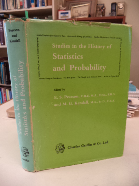 Image for Studies in the History of Statistics and Probability