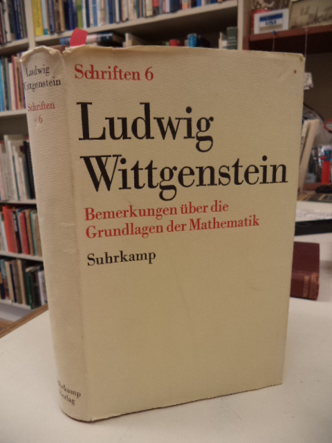 Image for Bemerkungen über die Grundlagen der Mathematik