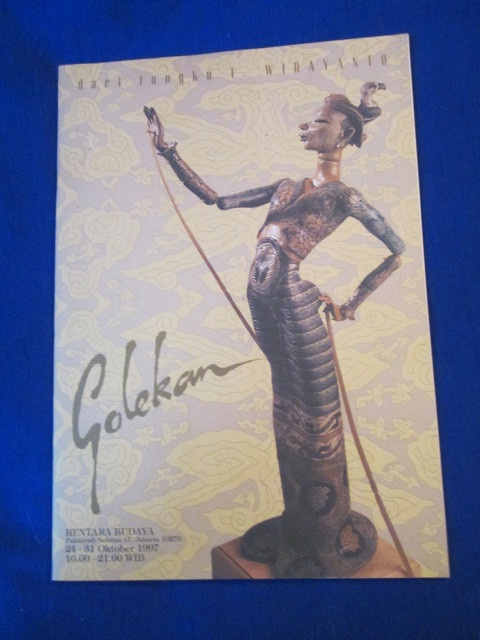 Image for Golekan. Exhibition catalogue of Fransiskus Widayanto at Bentara Budaya 24-31 Oktober, 1997