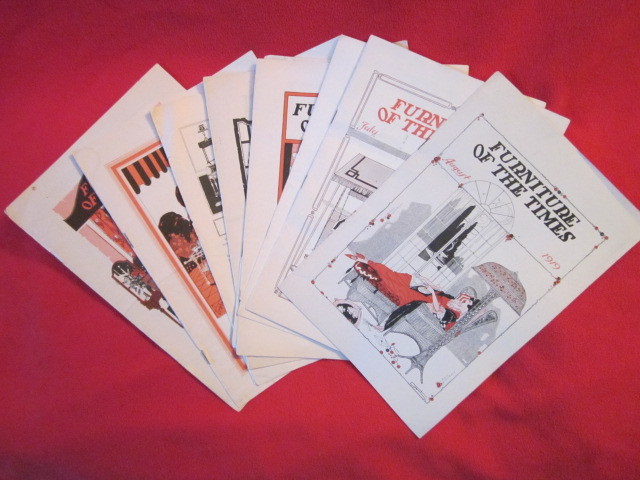Image for Ten issues of Furniture of the Times. Earliest is July, 1918 and the latest August, 1919.
