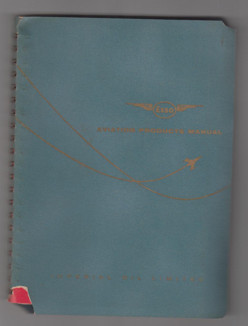 Image for ESSO Aviation Products Manual, 1958