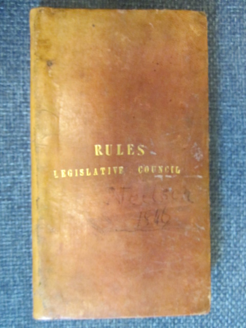 Image for Standing rules and regulations of the Legislative Council of Canada adopted in the first Session of the First Provincial Parliament. = Regles et reglements permanents du Conseil legislatif du Canada : adoptes dans la premiere Session du premier Parlement