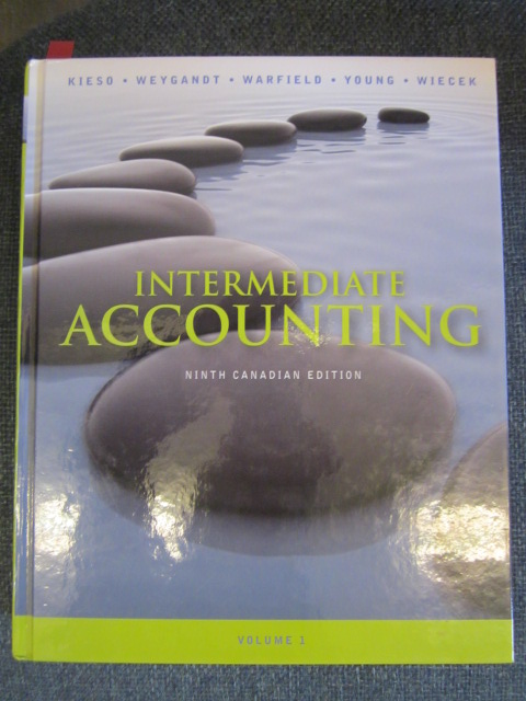 Image for Intermediate Accounting Volume 1. Ninth Canadian Edition