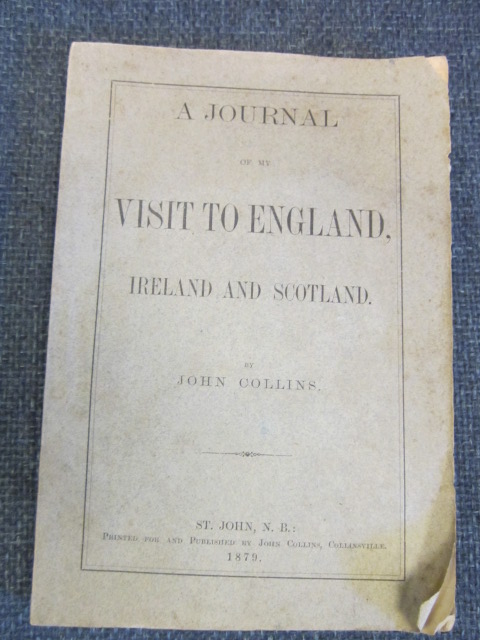 Image for A Journal Of My Visit To England, Ireland and Scotland