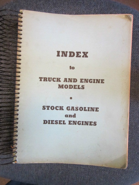 Image for Thompson Products Tractor Truck Gasoline Diesel Engine Catalog Manual