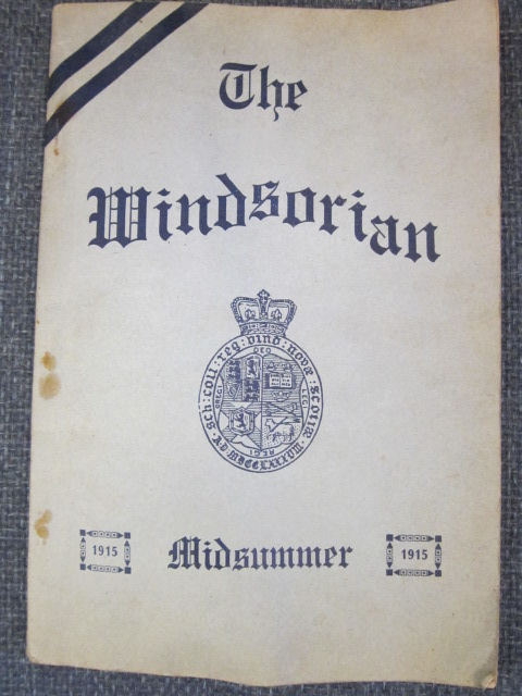 Image for The Windsorian, Midsummer 1915. Volume 12 Number 1