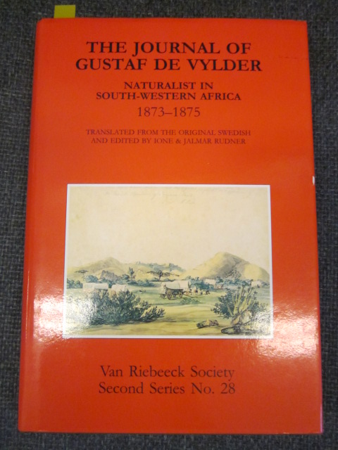 Image for The Journal of Gustaf De Vylder: Naturalist in South-Western Africa, 1873-1875