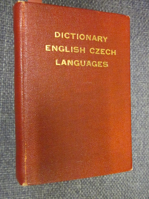 Image for A Dictionary of the English and Czech Languages, giving pronunciation of all words, with special regard to idiomatic phrases and phraseology of commercial correspondence.