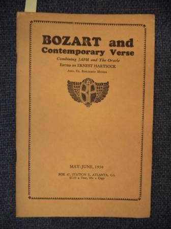 Image for Bozart and Contemporary Verse Combining Japm and The Oracle. May - June, 1930. Volume III Number 5.
