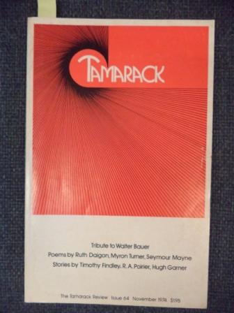 Image for The Tamarack Review. Issue 64 November 1974