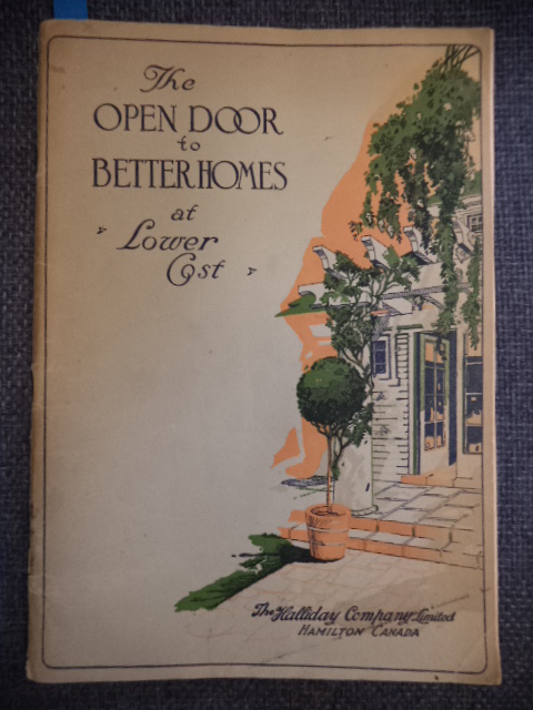 Image for The Open Door to Better Homes at Lower Cost. Catalogue No. 64 Containing over 50 Designs of Attractive Homes