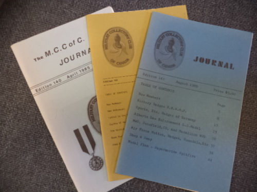 Image for MILITARY COLLECTORS CLUB of Canada . Numbers 140, 141 and 142 of the M.C.C. of C. Journal: April, June, August 1985.