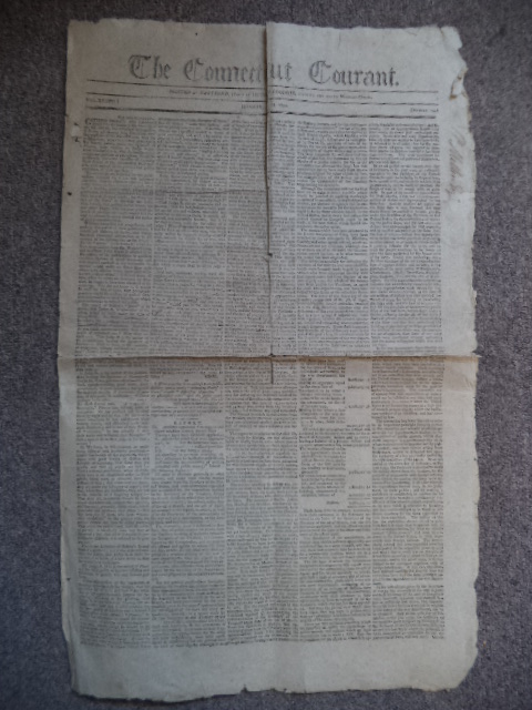 Image for The Connecticut Courant. Vol. XXXVII; Number 1948 . Monday, May 24, 1802.