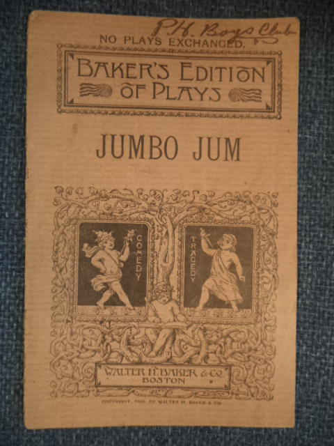 Image for Jumbo Jum. An Original Farce In One Act