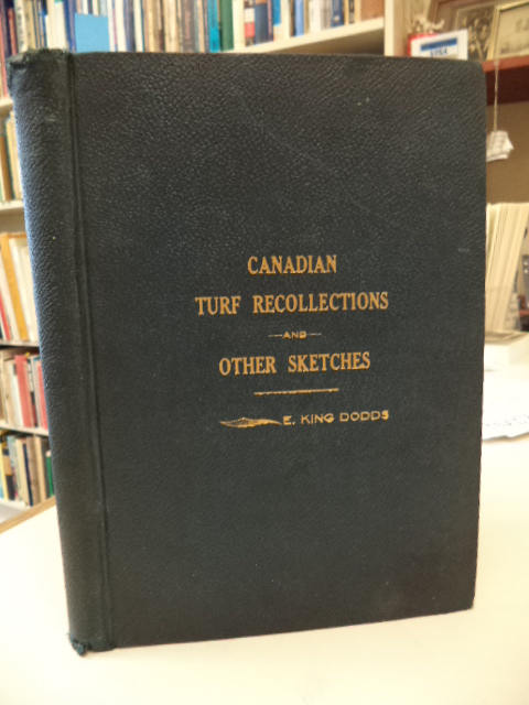 Image for Canadian Turf Recollections and Other Sketches