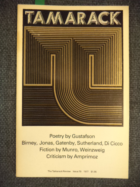 Image for The Tamarack Review. Issue 70, Winter 1977