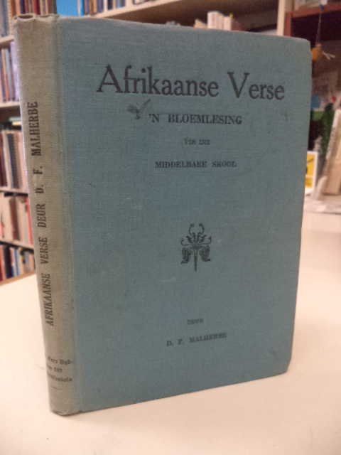 Image for Afrikaanse Verse 'n Bloemlesing vir die Middelbare Skool
