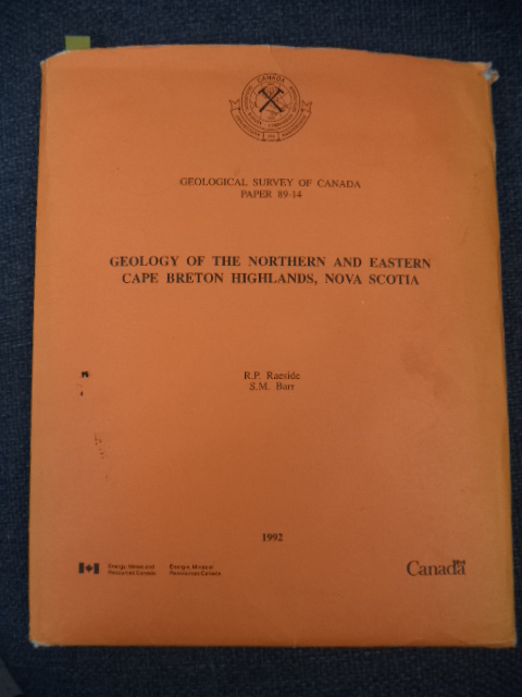 Image for Geology of the Northern and Eastern Cape Breton Highlands, Nova Scotia. GSC Paper 89-14