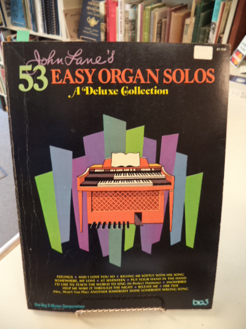 Image for John Lane's 53 Easy Organ Solos. A Deluxe Collection