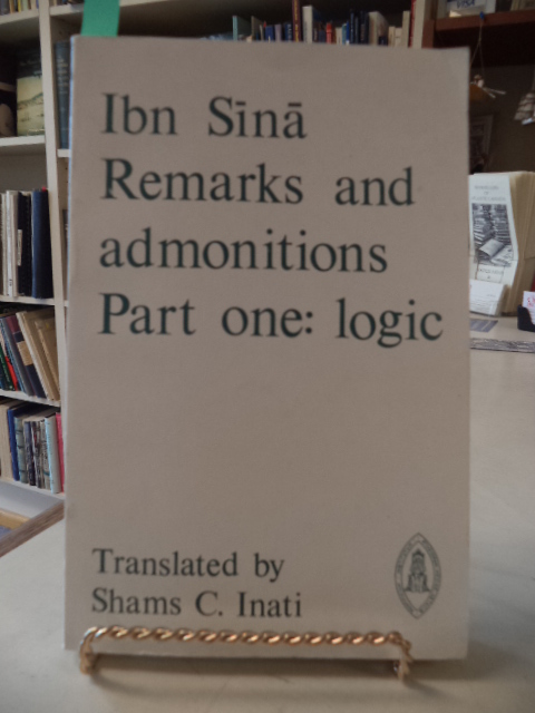 Image for Remarks and Admonitions Part One : Logic (Mediaeval Sources in Translation)