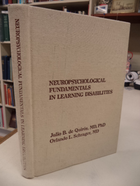 Image for Neuropsychological Fundamentals in Learning Disabilities
