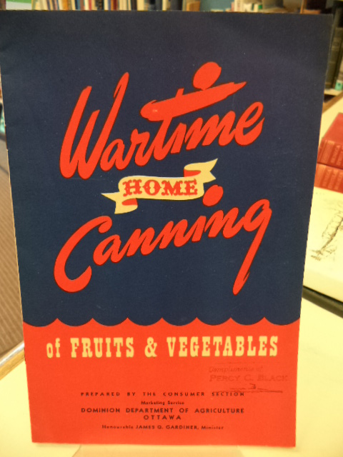 Image for Wartime Home Canning of Fruits & Vegetables