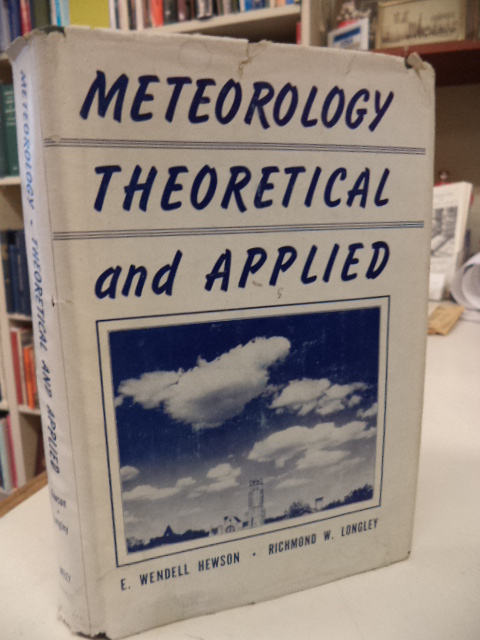 Image for Meteorology Theoretical and Applied [signed]