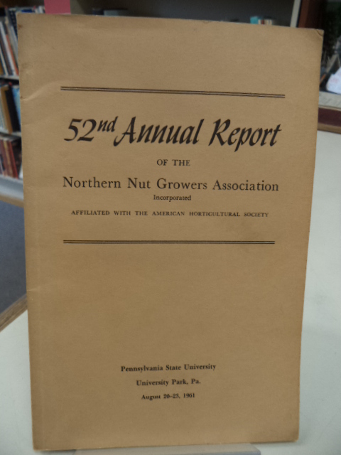 Image for 52nd Annual Report of the Northern Nut Growers Association [NNGA]