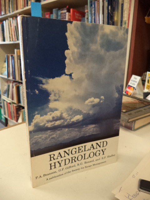Image for Rangeland Hydrology (Range Science Series No. 1, Second Edition)
