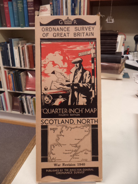 Image for Scotland, North. Sheet 7. Ordnance Survey of Great Britain. War Revision 1940. "Quarter Inch" Map. Fourth Edition